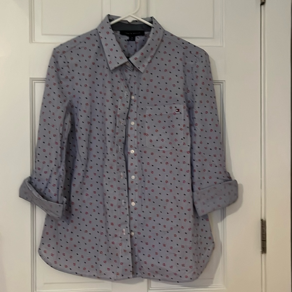 Tommy Hilfiger nwt woman long sleeve shirt